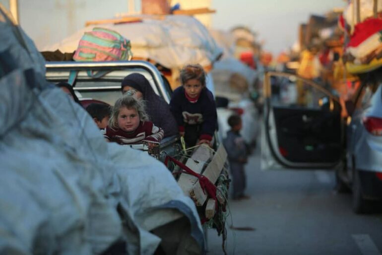 عودة النازحين إلى شمال قطاع غزة 