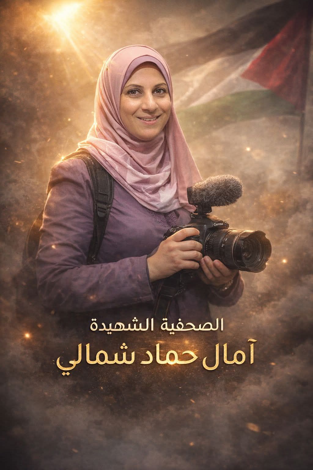 النقابة والتجمع الاعلامي ينعيان استشهاد الصحفية آمال شمالي في قصف إسرائيلي بغزة