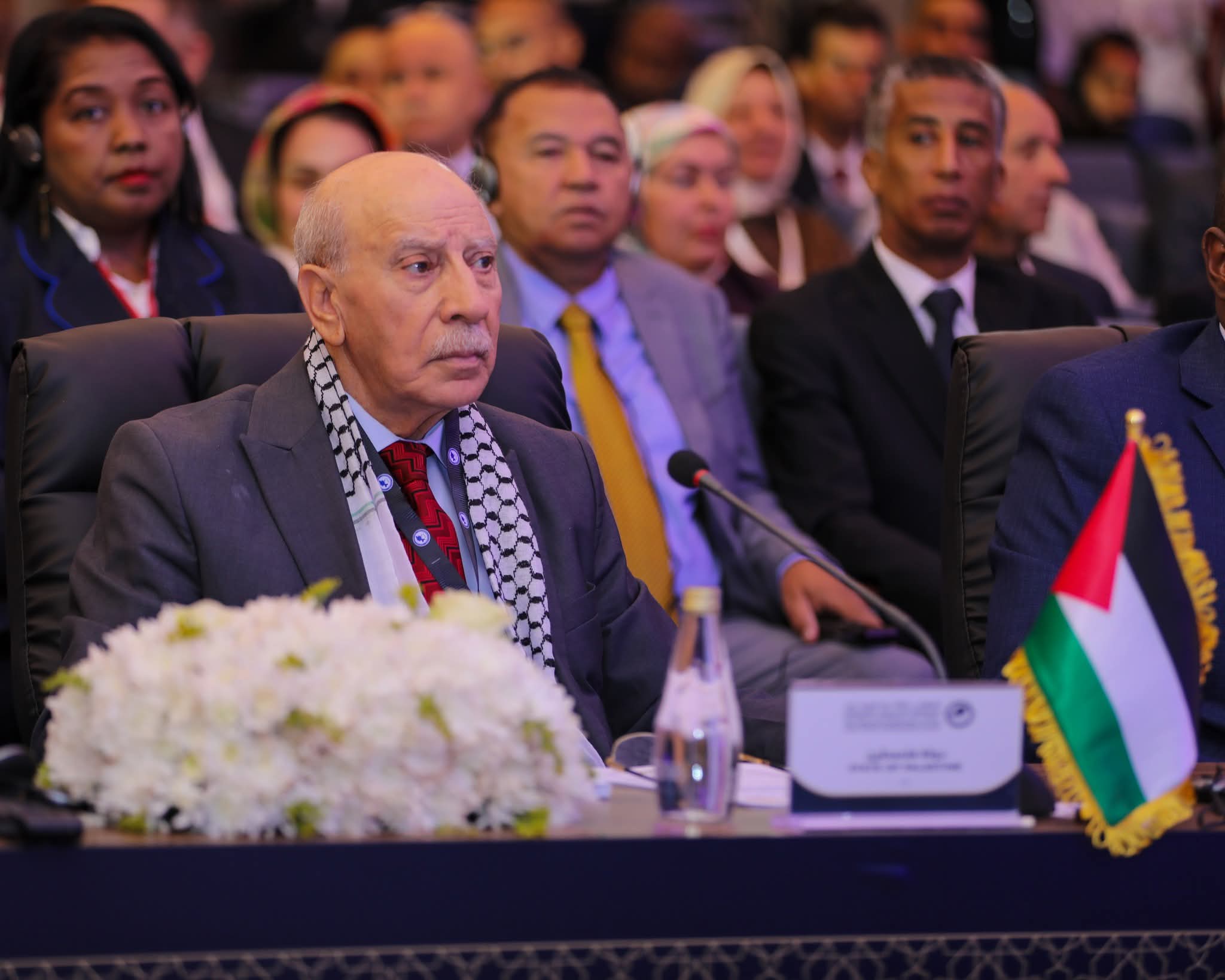 فيصل من البرلمان الآسيوي الإفريقي: غزة أعادت القضية الفلسطينية إلى واجهة العالم وندعو لعزل الكنيست دولياً